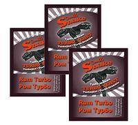 3X Double Snake Rum Turbo Yeast with Enzyme 70g 25L