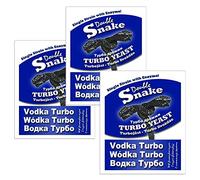 3X Double Snake Vodka Turbo Yeast with Enzyme 70g 25L