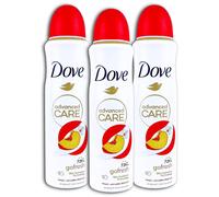3X Dove Advanced Care Anti-Perspirant Deo Spray 72H Peach 150Ml - (565)
