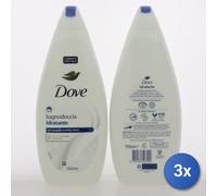 3X Dove Bath 750 ML. Moisturizing