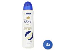 3X Dove Deodorant Spray 150 Ml. Advanced Care