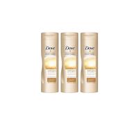 3x Dove Nourishing Body Care Self Tanning Lotion 250ml each Fair to Medium