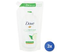 3X Dove Soap 500 ML Liquid Soap 1 Pc