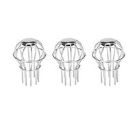 3X Drain Outdoor Roof Anti - Blocking Line Cap Round Net Cover Drainage Floor Line Leak Filter-50