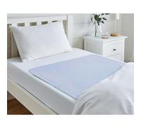 3x Drylife Super Absorbent Washable Single Bed Protector Pad | Thin Reusable Incontinence Bedding Protection, Comfortable & Durable - Blue - 85cm x 90cm