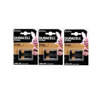 3X Duracell 245 2CR5 Lithium (3 Blister Packs of 1 Battery) 3 Batteries