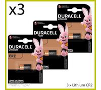 Duracell DUR020306 CR2 Camera Battery CR 2 Lithium 800 mAh 3 V 1 pc