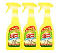 3x Elbow Grease Spray 500ml - Powerful All-Purpose Degreaser - Cuts Grease, Oil & Grime - Kitchen, Oven, Car Engine, BBQ Cleaner - Safe Formula
