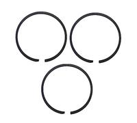 3X ENGINE PISTON RINGS Ø39.5MM FOR SOLEX 2200 3300 3800 5000 CAST IRON VELOSOLEX MOPED BIKE VINTAGE CLASSIC RETRO OLD SCHOOL MOTOR REPAIR