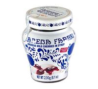 3X Fabbri Amarena Sciroppo Amarena Black Wild Cherries Cherry Fruit Syrup 230g Pot