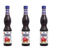 3X Fabbri Scirippo All' Amarena Black Cherry Syrup softdrinks 100% Italian 560ml