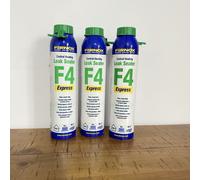 3x Fernox Leak Sealer F4 Express 265ml Central Heating Stops Small Leaks Fast