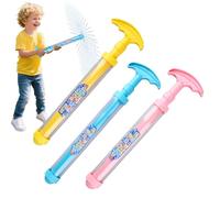 3x Firework Water Squirter | Couple Romantic Fireworks Style Water Spray Toys | High Pressure Pull-Out Sprinkler Spray Toys | Summer Pool Beach Party Toys Presents For Kids & Adults