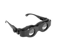 3X Fishing Binoculars Glasses Eyeglasses, Hands Freely Fishing Binoculars Magnifying Opera Glasses with Yellow Filter, Manual Focusing Fishing Scope Eyeglasses