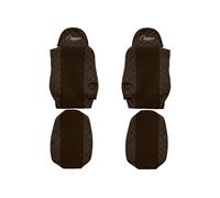 3x ✅Fits F-CORE F-CORE FX04 BROWN Seat Cover Brown Seat covers ELEGA ⭐UK Seller⭐