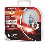 3x ✅Fits OSRAM 64212NL-HCB H8 NIGHT BREAKER LASER BULB 2PCS. 2SZ ⭐UK Seller⭐