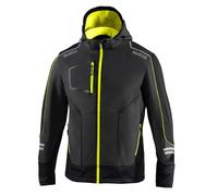 3x ✅Fits SPARCO TEAMWORK 02412 GSGF/M jacket fleece grey/yellow fluo ⭐UK Seller⭐