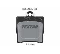 3x ✅Fits TEXTAR 2191903 Brake Pad Set, disc brake 2191903 Brake pads ⭐UK Seller⭐