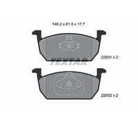 3x ✅Fits TEXTAR 2263101 Brake Pad Set, disc brake 2263101 Brake pads ⭐UK Seller⭐