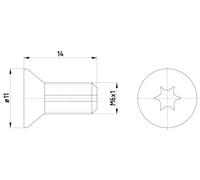 3x ✅Fits TEXTAR TPM0012 Bolt, brake disc TPM0012 Brake disc fitting ⭐UK Seller⭐