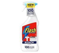 3x Flash Spray With Bleach Multi-Purpose Cleaner - 800ml | Powerful Degreaser & Stain Remover | Eucalyptus Scent | Streak-Free Shine for Hard Surfaces
