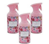 3x Floral Fragranced Room Spray - 3 Scents to Choose From - 250ml (Gardenia)