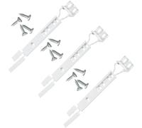 3X Fridge & Freezer Door Mounting Bracket Fixing Slide Kit - Compatible With Ikea - 4055372405 & 2230349017 & 2230349041 & 4055372405 & 50217888002 & 50225931000