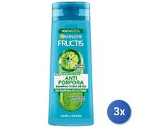 3X Fructis Shampoo 250 ML. Antidandruff Citrus D