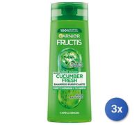 3X Fructis Shampoo 250 ML. Cucumber Fresh
