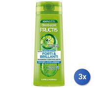 3X Fructis Shampoo 250 ML Normal Made In Italy