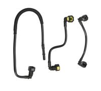 3X Fuel Filter Hose Lines Kit For Mercedes ML320 ML350 ML430 ML500, Direct Replacement Plastic Black Tubing, Repair Fit 1998-2005 W163