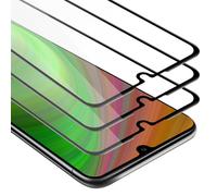 cadorabo 3x Tempered Glass compatible with Huawei P30 LITE in TRANSPARENT with BLACK - 3 Pack Screen Protection 3D Touch compatible with 9H Hardness - Bulletproof Display Saver