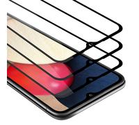 3x Fullcover Tempered Glass for Samsung Galaxy A02s Screen Protection Film