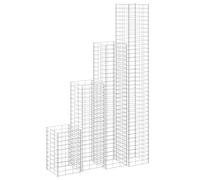 3x Gabion Raised Beds Garden Patio Gabion Basket Planter Multi Sizes vidaXL