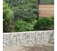 3x Gabion Raised Beds Garden Patio Gabion Basket Planter Multi Sizes vidaXL