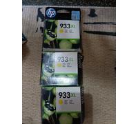 Genuine Original HP 933XL Yellow CN056A Printer Ink Cartridge 2015 - No Box