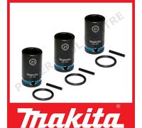 3x Genuine Makita Impact Wrench Socket 52mm 1/2" SQ Drive for DTW300 DTW302