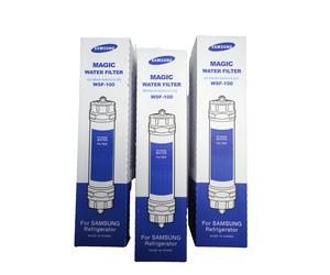 3x genuine Samsung refrigerator fridge WSF-100 EF9603 magic water filter