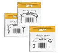 3X Gervin GV10 Wine Yeast 5g Champagne & Dessert Wines 18.5% 5-23L