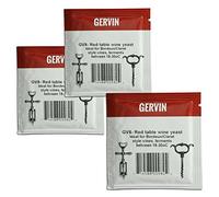 3X Gervin GV8 Wine Yeast 5g Red Table Wine Like Bordeaux or Claret 5-23L
