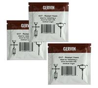 3x Gervin ReStart Yeast GV7 for Stuck Fermentations Premium Quality 5g 5-23L