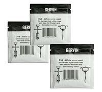 3x Gervin Wine Yeast B GV9 Black/White Label 5g Aromatic Fruity White Wines 23L