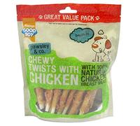 3X Good Boy Waggles and Co Chewy Twists with Chicken 320g VALUE PACK Pack of 3