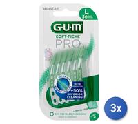 3X Gum Interdental Brushes 30 Pcs. Picks Pro Large