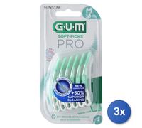 3X Gum Interdental Brushes 30 Pcs. Picks Pro Medium