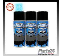3x Hammerite Matt Black Barbecue BBQ Paint Aerosol Durable Heat Resistant