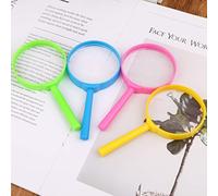3X Handheld Magnifying Glass Shatterproof Reading Magnifier for Seniors & Kids 60mm Large Glass Magnifying Lens Gift