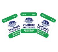 3X Harris Prime Pre-Filter Pads 5-Pack Use with Harris Vinbrite MK3 Filter Kit