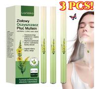 3X Herbal Diffuser Pen with Extracts Mullein Thyme Mint for Lung-Health & Fresh Air