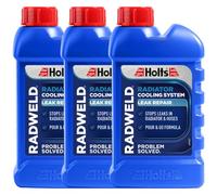 3x Holts Radweld Radiator Leak Sealer 250ml | Cooling System Repair Treatment